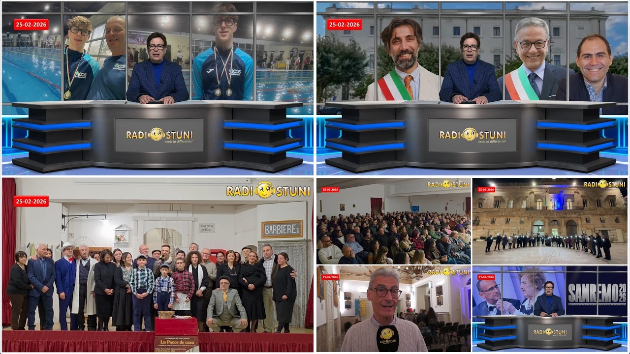 Radiostuni News del 25/02/2026