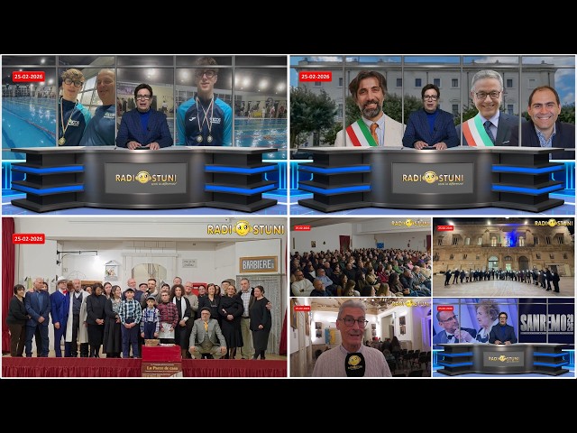Radiostuni News del 25/02/2026