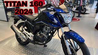 HONDA CG TITAN 160 2024 EM DETALHES MAIS PREÇO ATUALIZADO/LÍDER IMBATÍVEL DE VENDAS