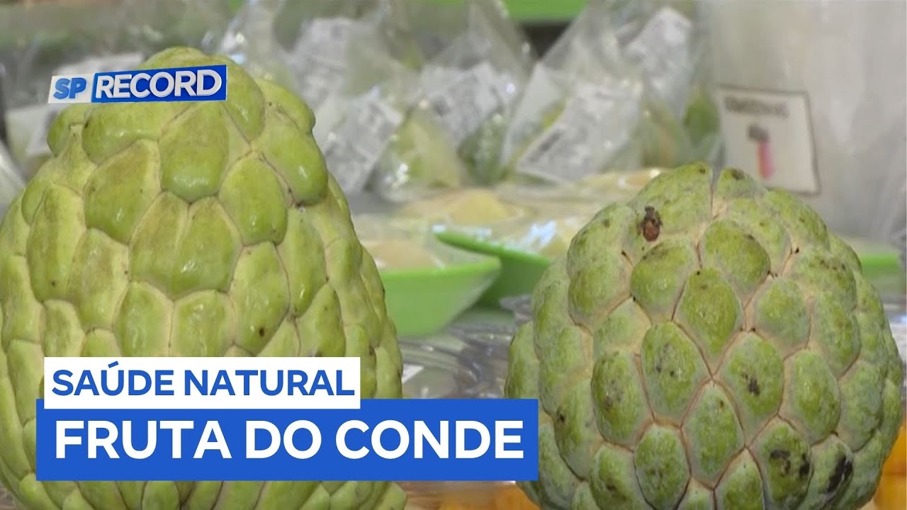 Pinha, a fruta do conde, auxilia no controle da pressão e diabetes