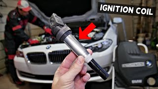 BMW F10 F11 IGNITION COIL REPLACEMENT REMOVAL BMW 520i 523i 528i 530i 535i