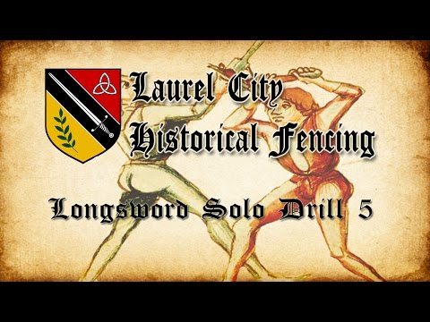 Longsword Solo Drill 5 (Zwerchhau)