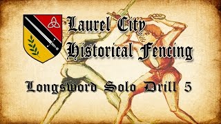 Longsword Solo Drill 5 (Zwerchhau)