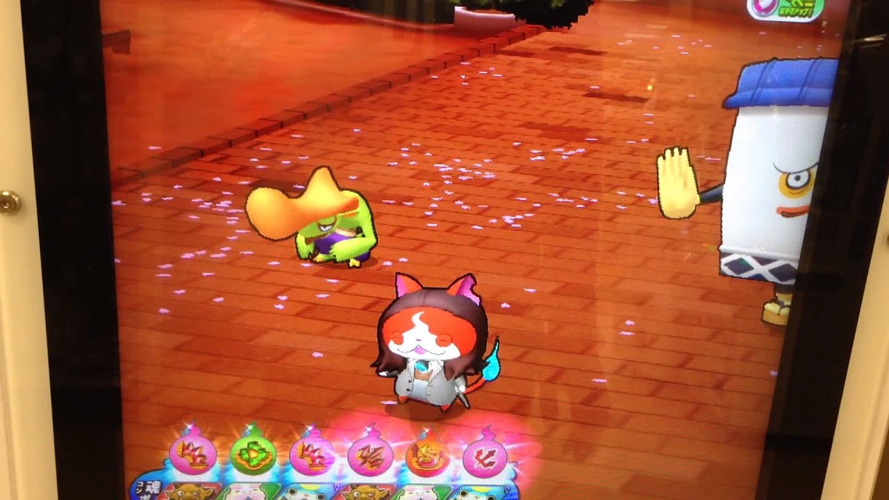 ともだちウキウキペディア第7弾 ニャンパチ先生 グレるりん ムリカベとバトル 第7弾ニャンジャータウン 妖怪ウォッチ Youtube