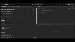 Day 5 | LeetCode 389 Find the Difference | XOR Magic Explained | 29/1000 ⚡🔥