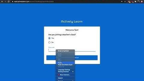 Actively Learn Tutorial