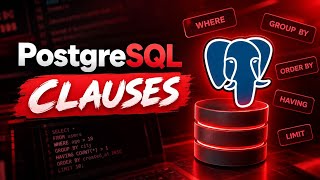 PostgreSQL Clauses Explained | WHERE, GROUP BY, HAVING, ORDER BY & LIMIT | #7