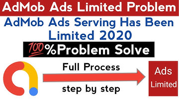 how to fix ad serving limit placed on your admob account||ads limit problem solve admob in hindi2020