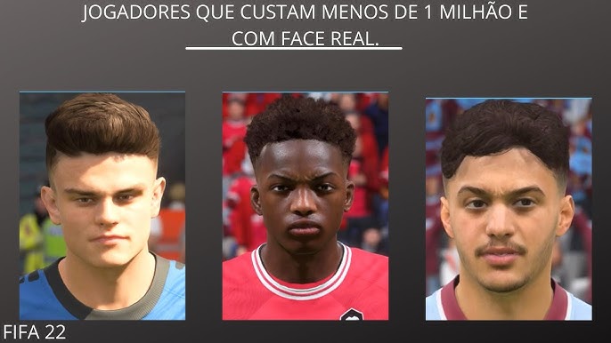 Fifa 22 : jogadores ASIÁTICOS com FACES REAIS para o seu modo carreira ! 