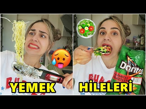 TİKTOK YEMEK HİLELERİNİ DENEDİM !! (CİPS SALATASI ?)