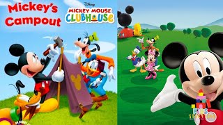Kids Book Read Aloud Disney Mickey Mouse Clubhouse Mickeys Campout