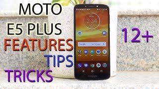 Moto E5 Plus Features Tips and Tricks | Top 13 Features