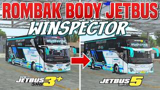 Ayo Kita Ganti Body Bus Winspector JB3 Menjadi JB5 Terbaru   Begini Caranya‼️ | Bus Simulator ID 