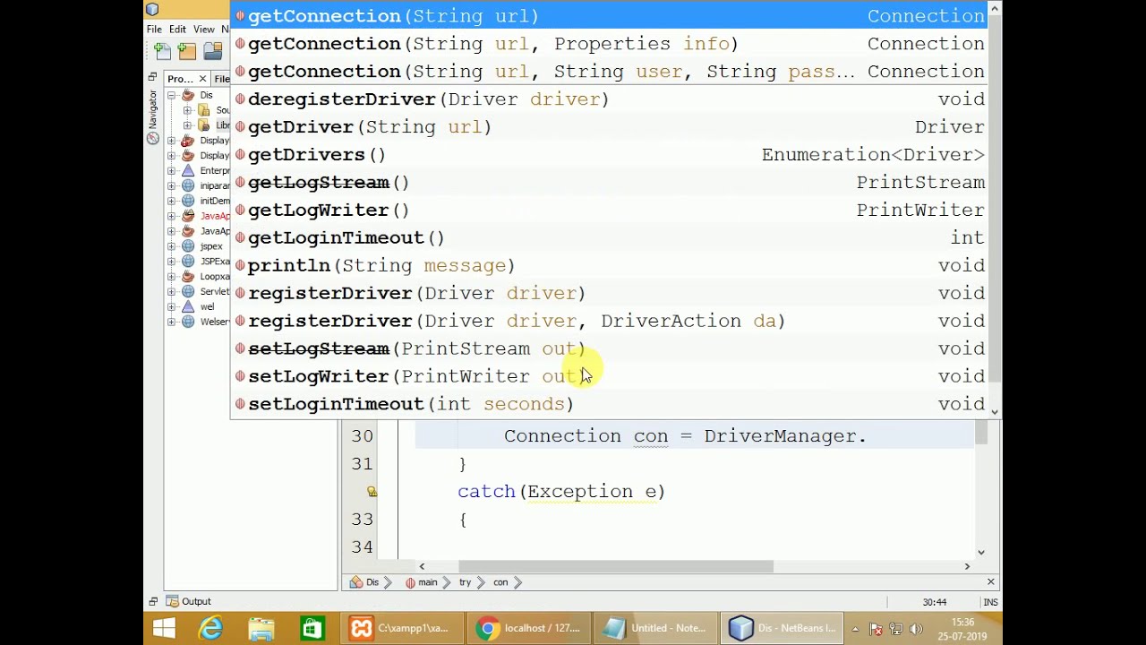 Display Record Using Jdbc With mysql Database - YouTube