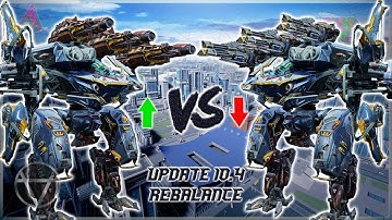 [WR] 🔥 Discordia (nerf) VS Dazzler (buff) – Titan Weapon Comparison | War Robots