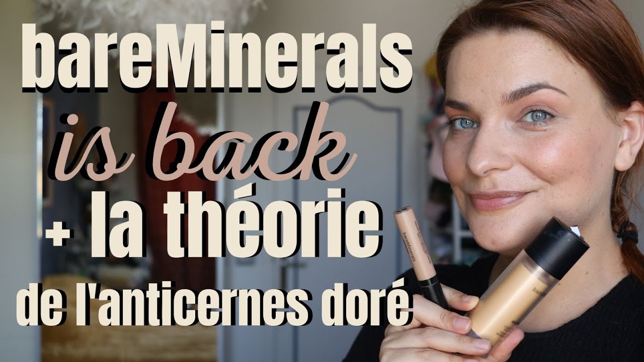 bareMinerals le come back + la theorie de l'anticernes