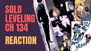 Solo Leveling Chapter 134 Reaction - Happy New Year 2021 Art