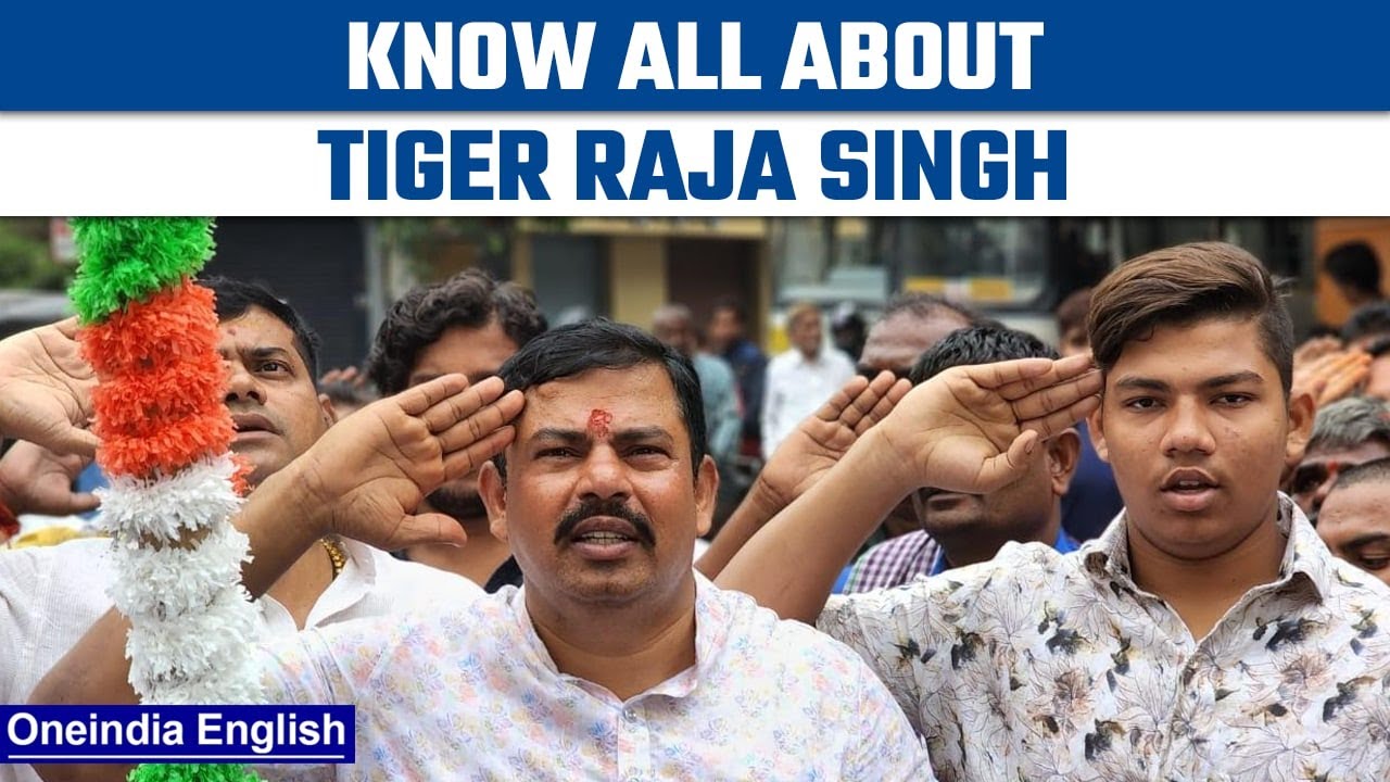 Prophet Row Know All About Tiger Raja Singh The Controversial BJP Prophet Row Know All About Tiger Raja Singh The Controversial BJP
