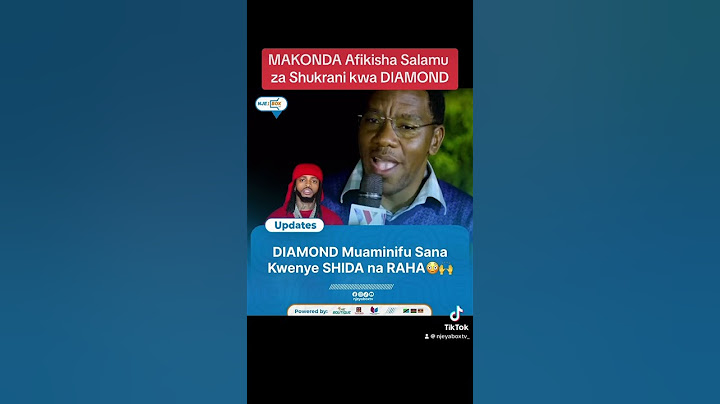 DIAMOND Mwaminifu sana🙏 Kwenye shida na Raha ~ Rc Makonda👏👏 #njeyaboxtv