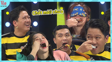 MÓN ĂN KINH DỊ Trường Giang nhận kèo THÁCH ĐẤU xử đẹp Lan Ngọc, Minh Tú, Thúy Ngân