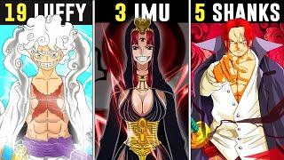 INSANE Top 50 Strongest Characters In One Piece (Hindi)