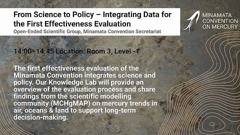 COP-6 KLab: From Science to Policy – Integrating Data for the First Effectiveness Evaluation