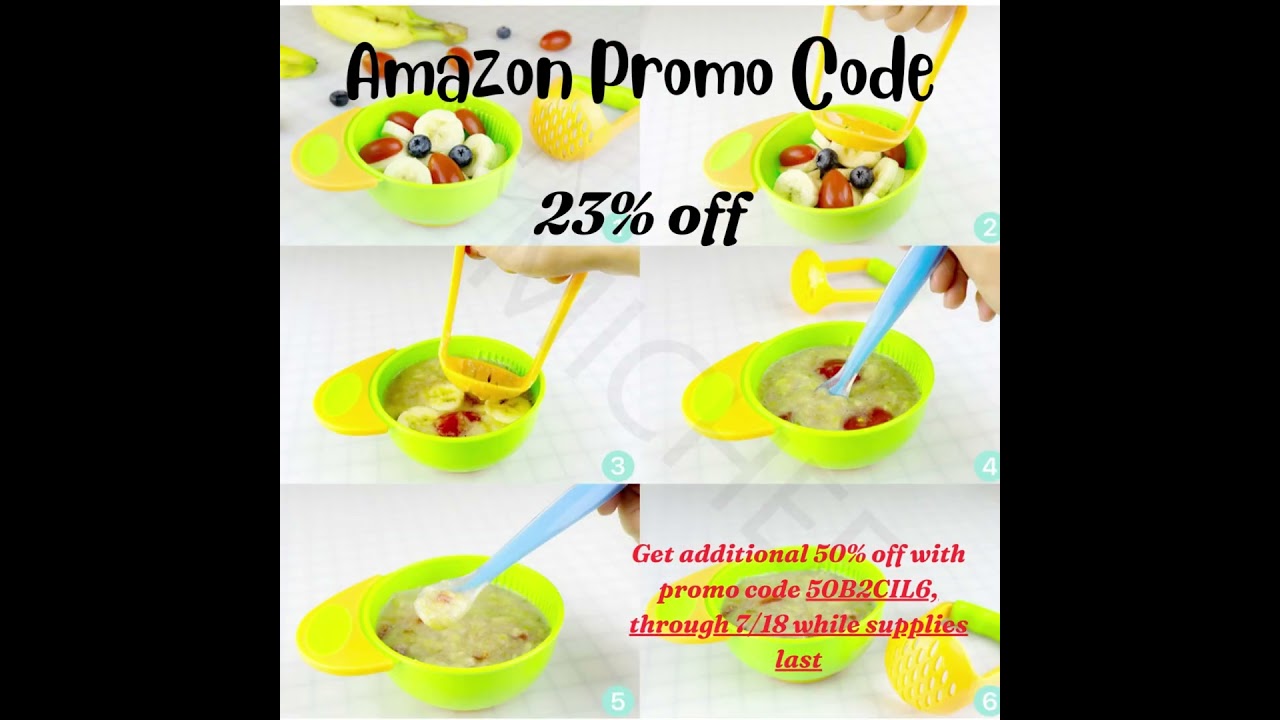 Amazon Promo Code: Baby Feeders
