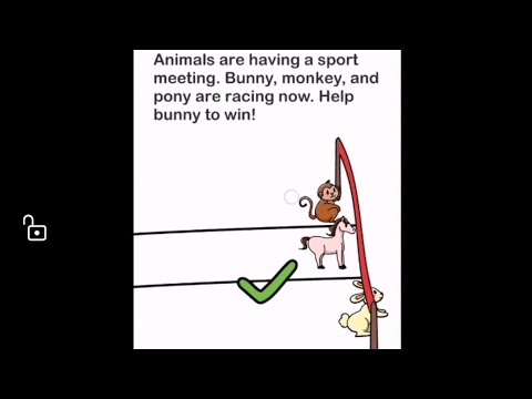 Brain Out Level 20 Animals Are Having Sport Meeting Youtube