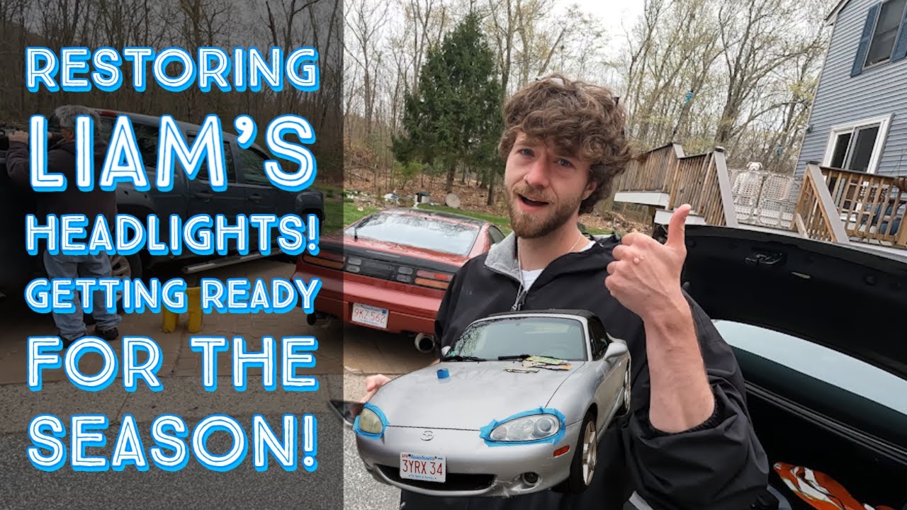 NB MIATA HEADLIGHT RESTORATION! 🔥👀 SEASON PREP! 💯 YouTube