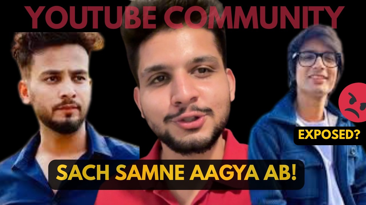 Big YouTubers Ki Reality Jo Koi Nahi Batata 😳 @ElvishYadavVlogs @souravjvlogs