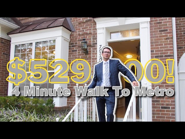 4 Minute Walk To Metro! | Falls Church Townhouse For Sale