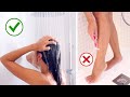 Bilmeniz Gereken Banyo Tüyoları 🛁 Duş Alırken Yanlış Yaptığımız 10 Şey ❌⚠️