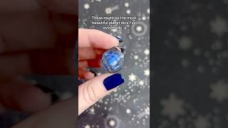 The most perfect little planets 🪐✨ #dice #dnd #ttrpg #handmade #art #craft #gaming #d20 #resin
