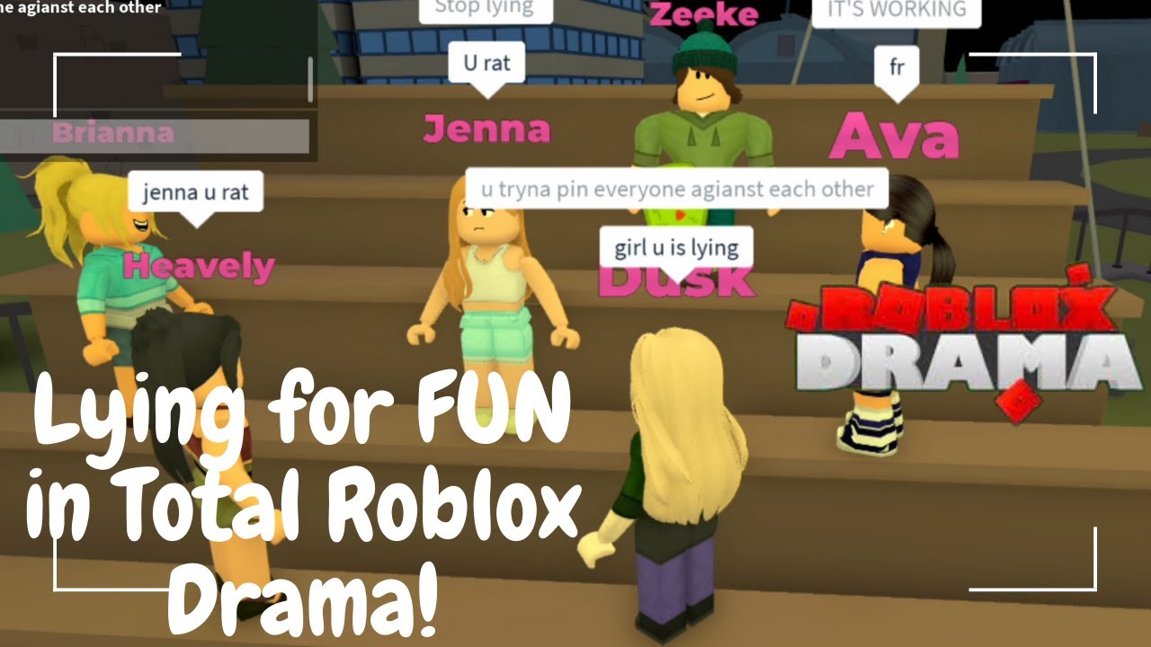 Gaslighting and LYING for Fun in Total Roblox Drama (HUGE DRAMA,FUNNY MOMENTS,MESSY)