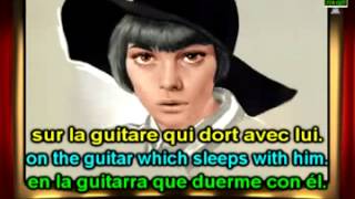 Learn French with Mireille Mathieu, A Blue Bayou; Paroles, Lyrics chords