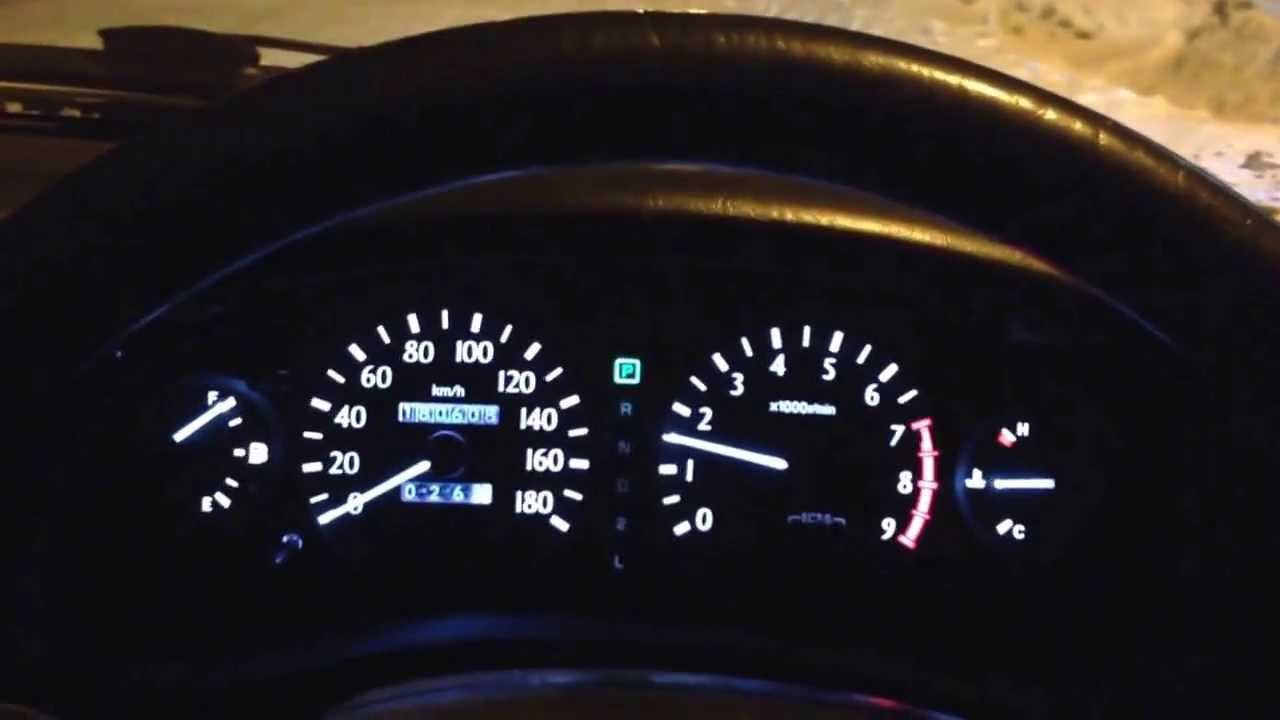 Подсветка приборной панели ED - YouTube