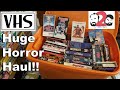 VHS Huge Horror Haul Rare Finds Special Edition 