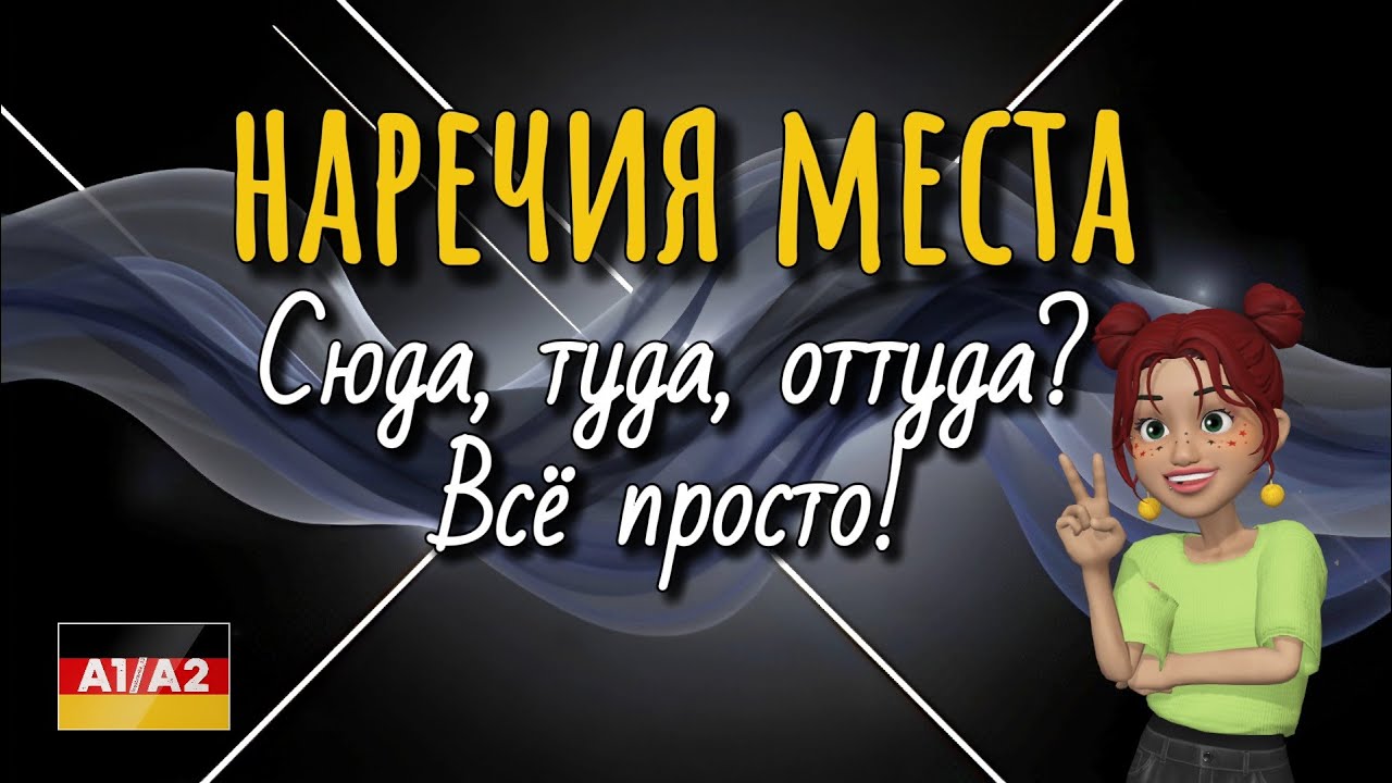 Наречия места. Часть 1 | A1/A2 | для начинающих | deutsch lernen | немецкий | легко и понятно | 2025