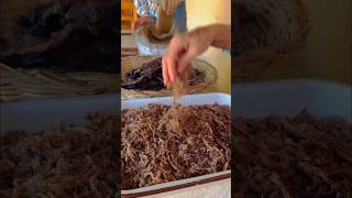 Así Se Hace La Machaca Sinaloense Artes Con Carne Seca