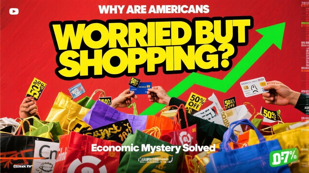 📉 Consumer Confidence CRASHES But Shopping SURGES! What's Really Happening in America?