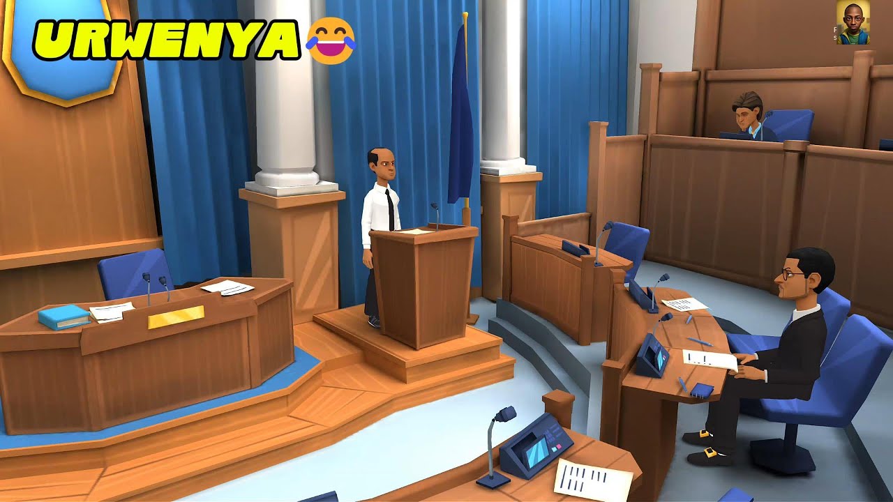 Dore Urwenya rwu  mucamanza wasekeje   abanu birangira afunzwe🤣