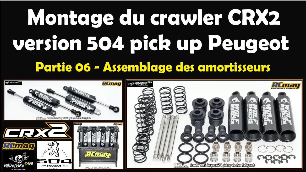 Montage Du Crawler CRX2 Peugeot 504 Pick Up De Chez Hobbytech Partie montage-du-crawler-crx2-peugeot-504-pick-up-de-chez-hobbytech-partie