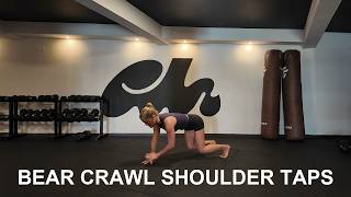 Bear Crawl Shoulder Taps