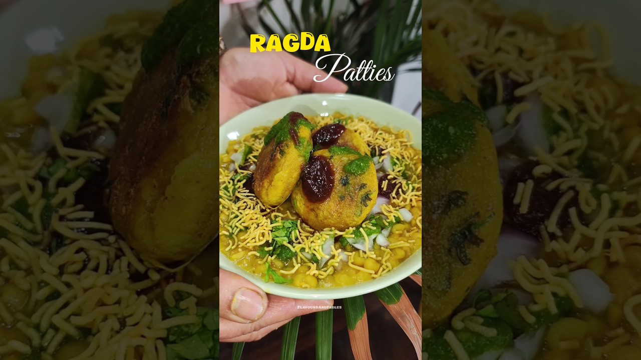 Homemade Ragda Patties 🧆| रगड़ा पेटीज