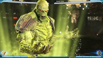 Injustice 2 - Swamp Thing Gameplay Walkthrough @ (60ᶠᵖˢ) HD ✔