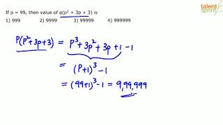 Algebra | Additional Example 5 to 8 | Quantitative Aptitude | TalentSprint Aptitude Prep