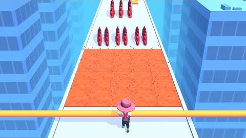 Roof Rails : All Levels Gameplay - Level 1-9999  New Update The Best & Fun Game For Android, iOS #3