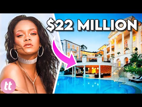 Video: Trang chủ của Rihanna: Trang chủ trị giá 6,9 triệu đô la