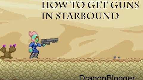 Starbound Insight #1 - How To Get Guns With The Flying Pirate Ship!