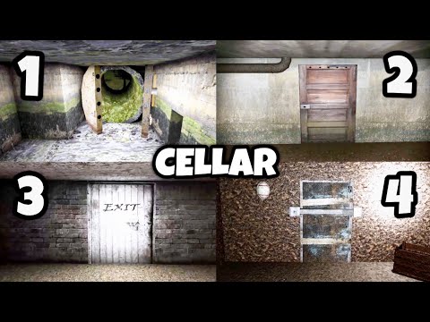 Dvloper All Games Cellar Escape Full Gameplay Granny 1 3 Chapters Slendrina Games Granny Mod